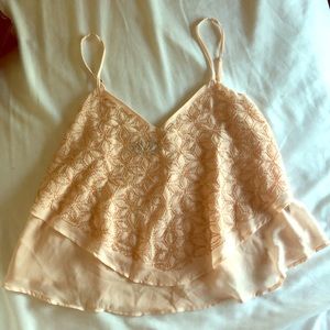 Bebe beaded tank top